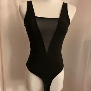F21 Black Bodysuit